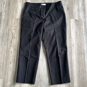 Ann Taylor Loft Original Black Dress Ankle Pants Size 4